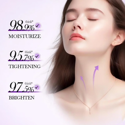 5-Roller Neck Firming Cream – Collagen & Hyaluronic Acid for Smoother, Tighter-Looking Neck Skin